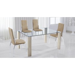 Conjunto mesa + 6 sillas Sakura