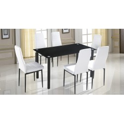 Conjunto mesa + 6 sillas Emi