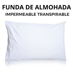 Funda de Almohada Impermeable Transpirable