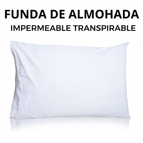 Funda de Almohada Impermeable Transpirable
