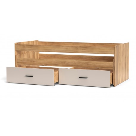 Cama Compacto Con Cajonera Elba