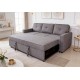 SOFA CAMA MOD.DAX TAP.MALMO GRIS