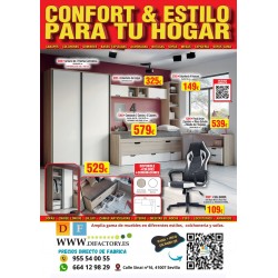 MUEBLES FOLLETO CONFORT & ESTILO PARA TU HOGAR