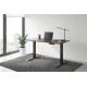 MESA ESTUDIO MOTORIZADA 120 x 60 CM ROBLE / NEGRO