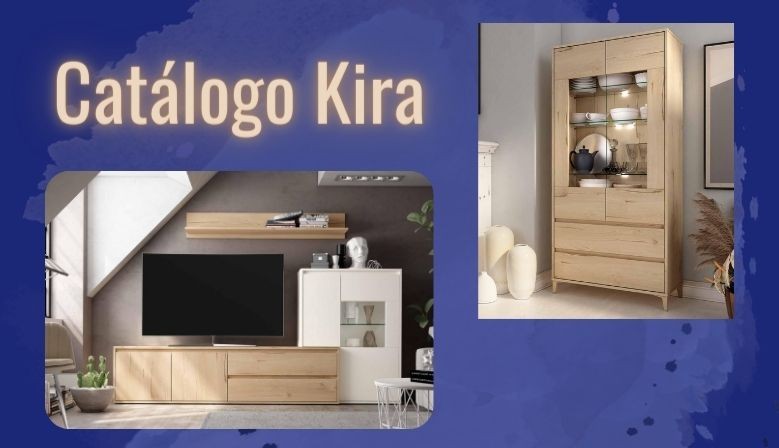 Nuevas muebles de salón comedor modelo Kira